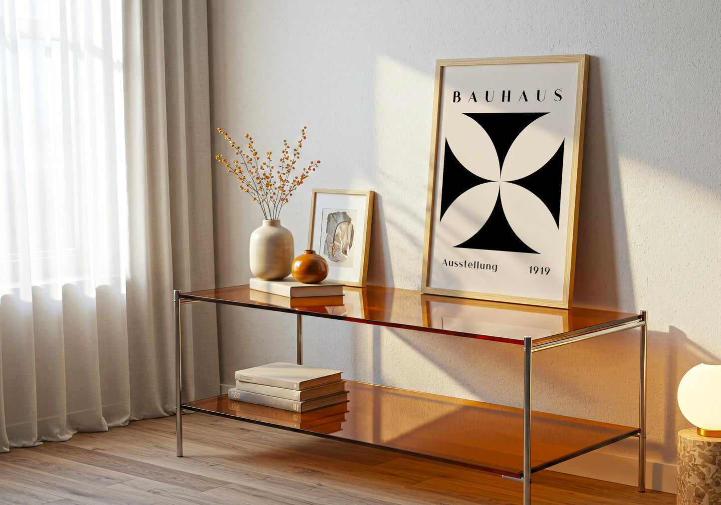 Bauhaus Ausstellung 1919 – Poster Geometrico Astratto