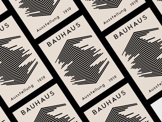 Bauhaus Ausstellung 1919 – Geometrico Modernista
