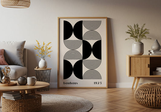Bauhaus 1923 – Poster Geometrico Astratto
