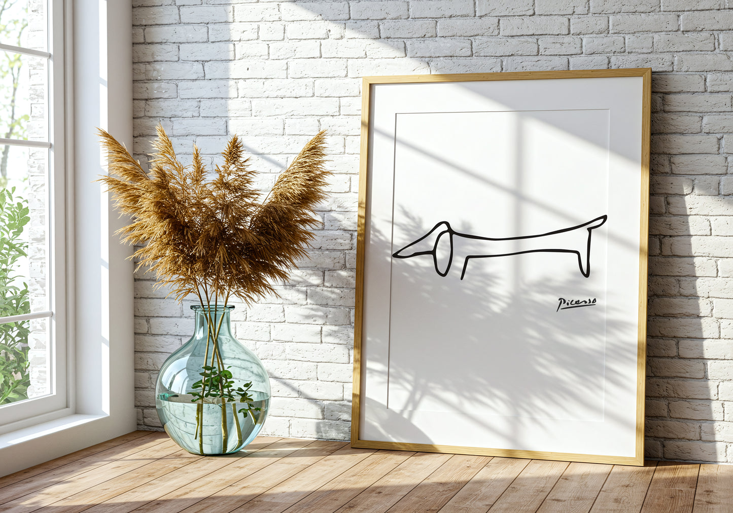 Pablo Picasso – Il Bassotto Minimalista