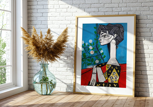 Ritratto in Fiore – Eleganza Cubista