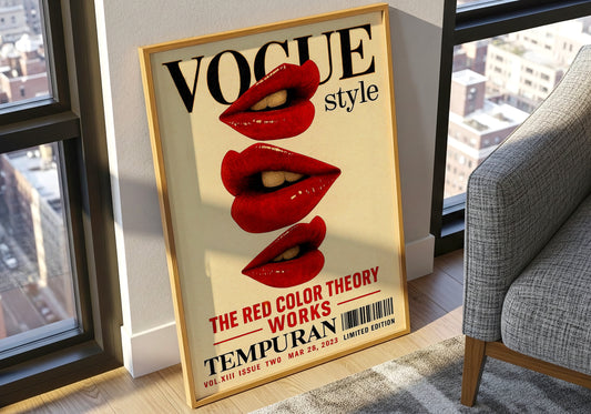 Vogue Style – “The Red Color Theory Works”