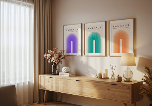 Bauhaus Ausstellung 1923 – Geometrico Turchese