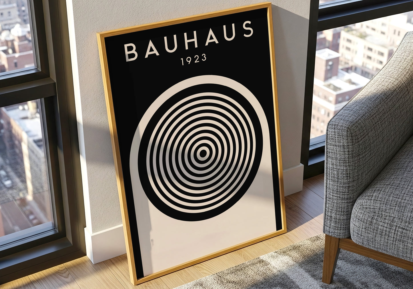 Bauhaus 1923 – Minimal Nero