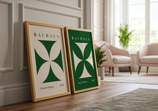 Bauhaus Flower Reverse – Geometrico