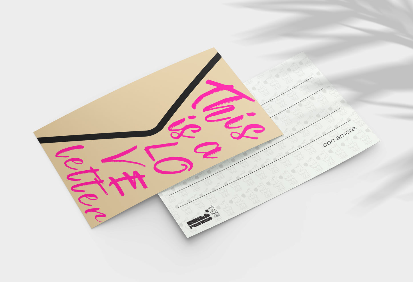 Cartolina “This Is a Love Letter”