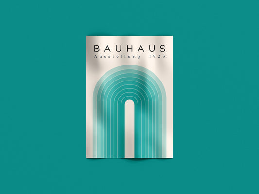 Bauhaus Ausstellung 1923 – Geometrico Turchese