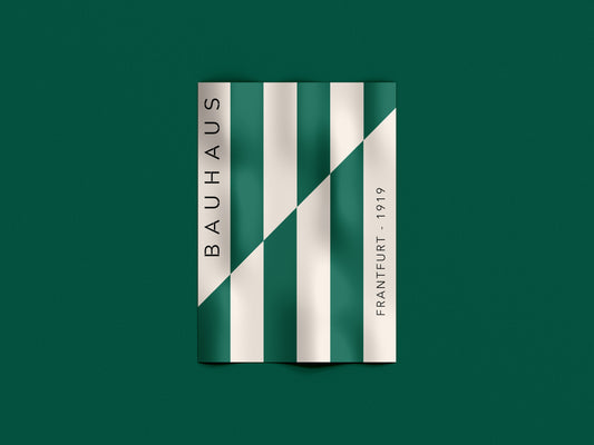 Bauhaus Frankfurt 1919 – Geometrico Verde