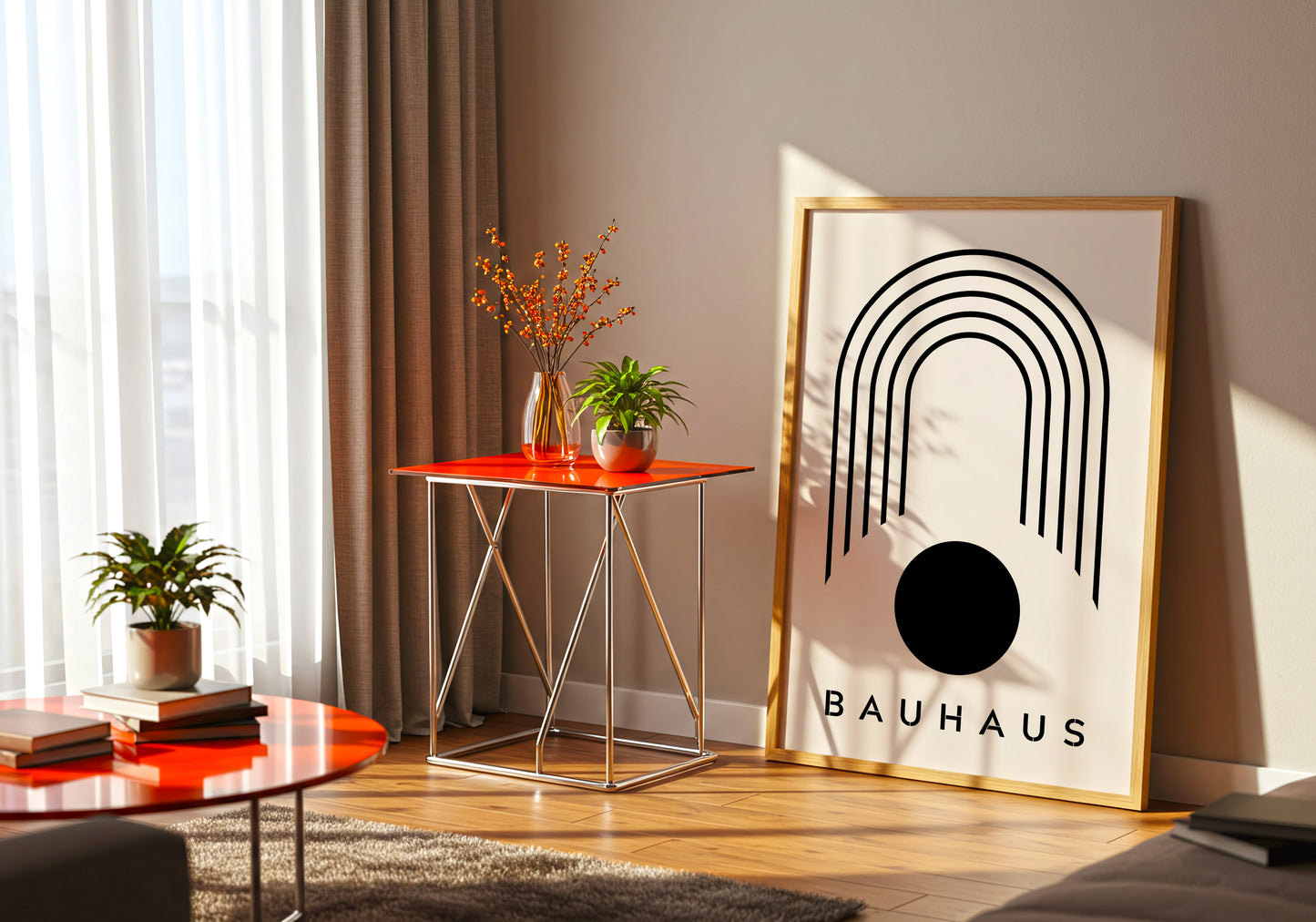 Bauhaus – Poster Minimal Astratto