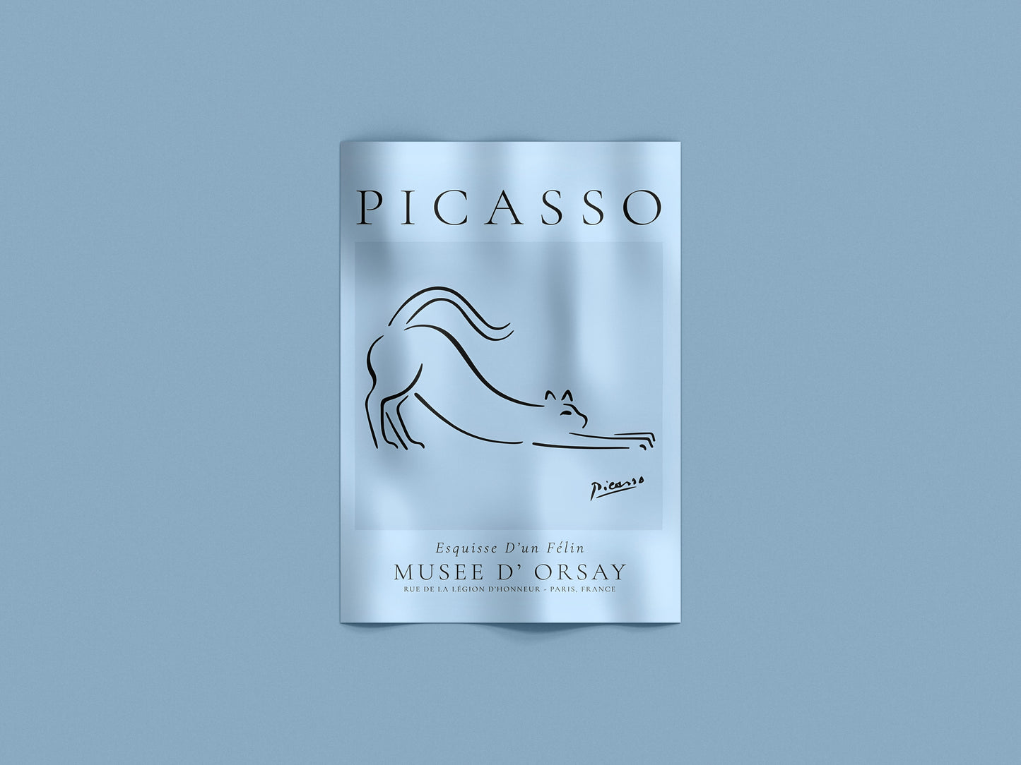 Esquisse d’un Félin Poster - Picasso