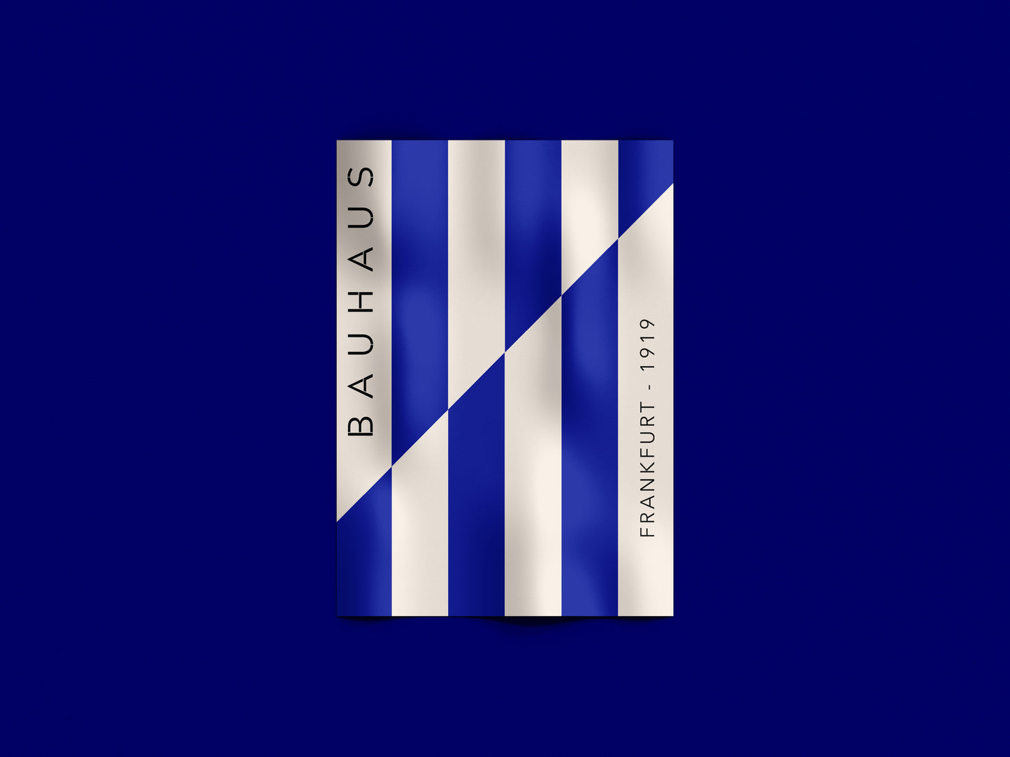 Bauhaus Frankfurt 1919 – Astratto Blu