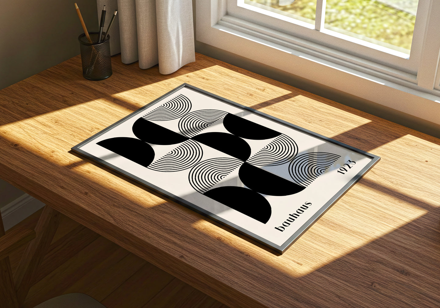 Bauhaus 1923 – Poster Geometrico Astratto