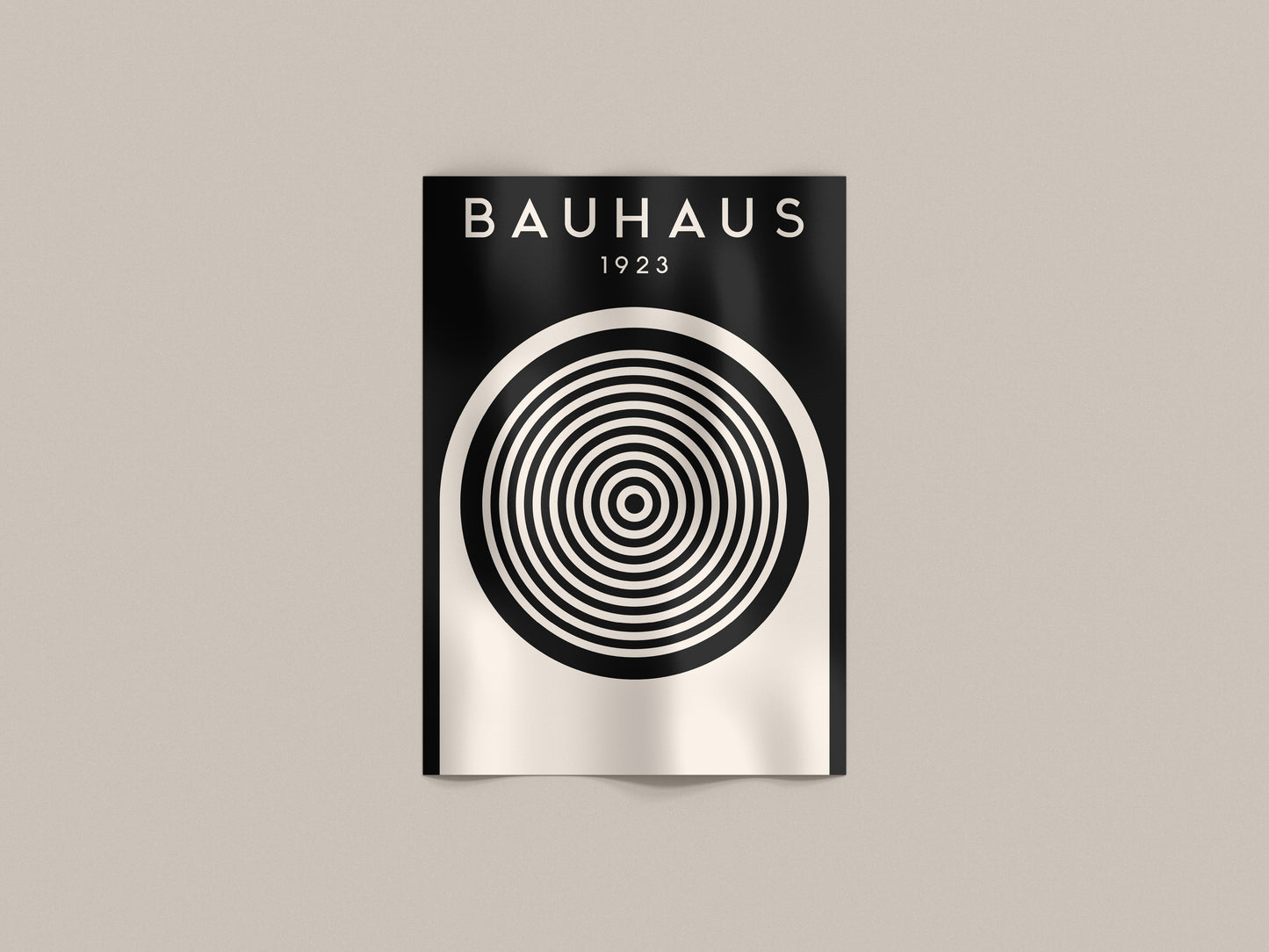 Bauhaus 1923 – Minimal Nero