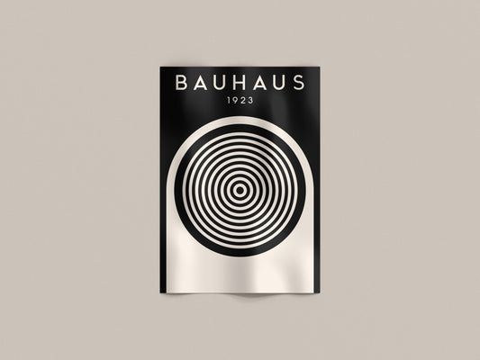 Bauhaus 1923 – Minimal Nero