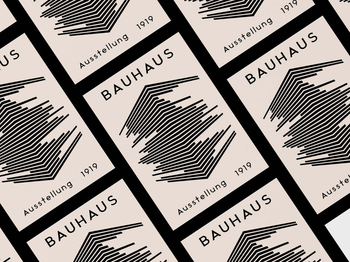 Bauhaus Ausstellung 1919 – Geometrico Modernista