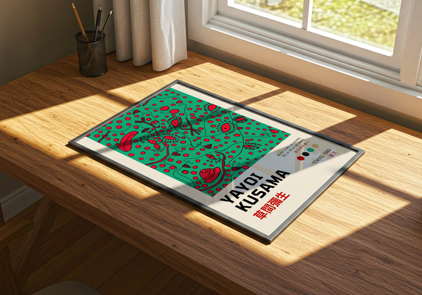 Green & Red - Yayoi Kusama