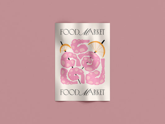 Food Market – Illustrato Moderno