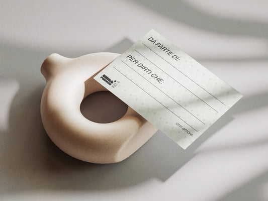 Cartolina “TACI.” – Edizione Irony & Minimal