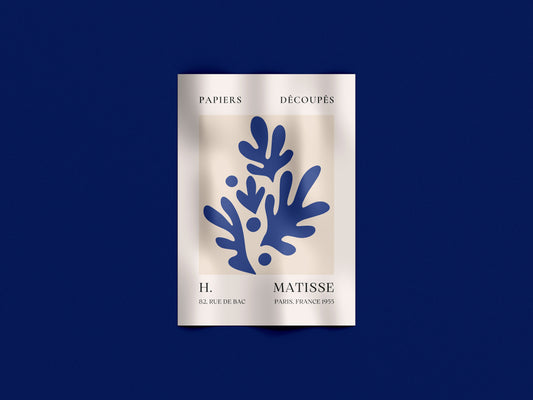 Papier Bleu - Matisse