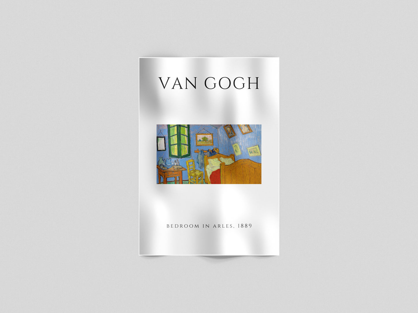 Bedroom in Arles, 1889 - Van Gogh