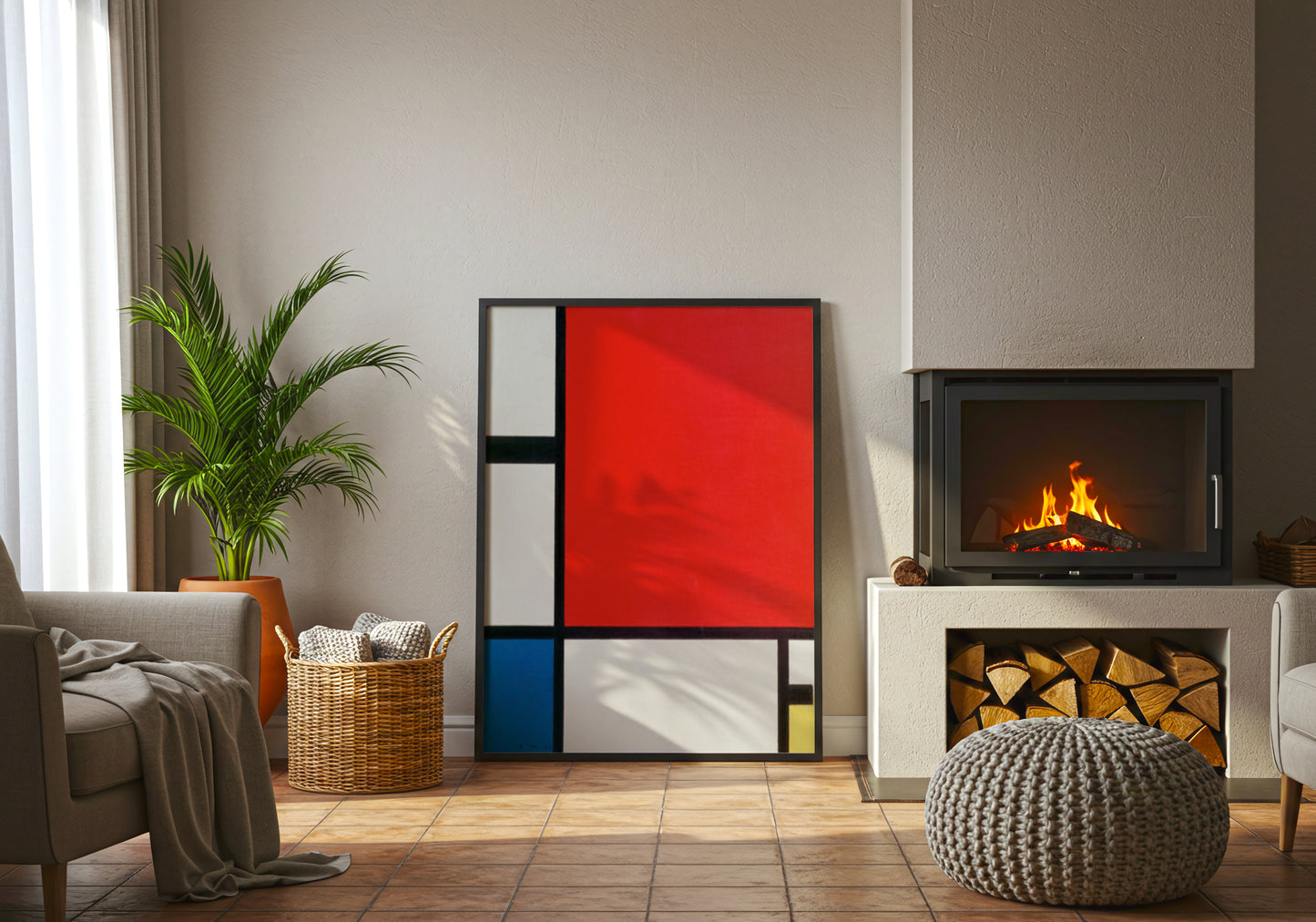 Composizione Geometrica - Piet Mondrian