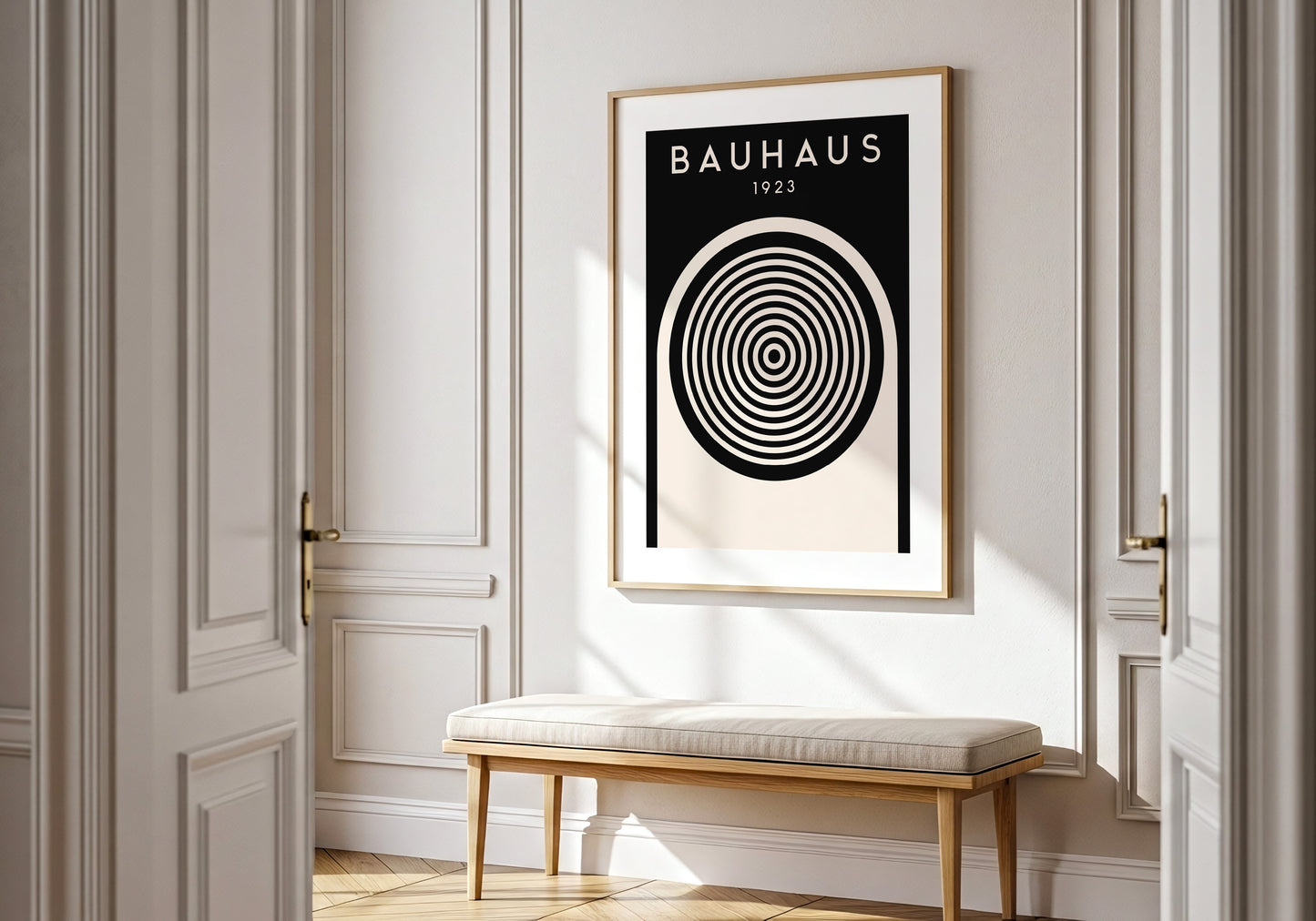 Bauhaus 1923 – Minimal Nero