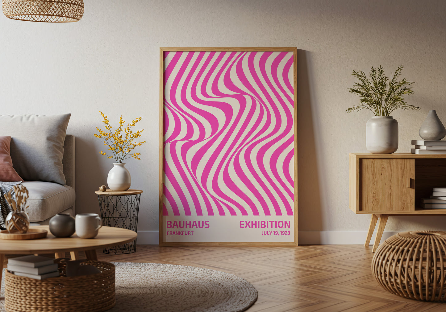 Bauhaus Exhibition 1923 – Poster Optical Moderno