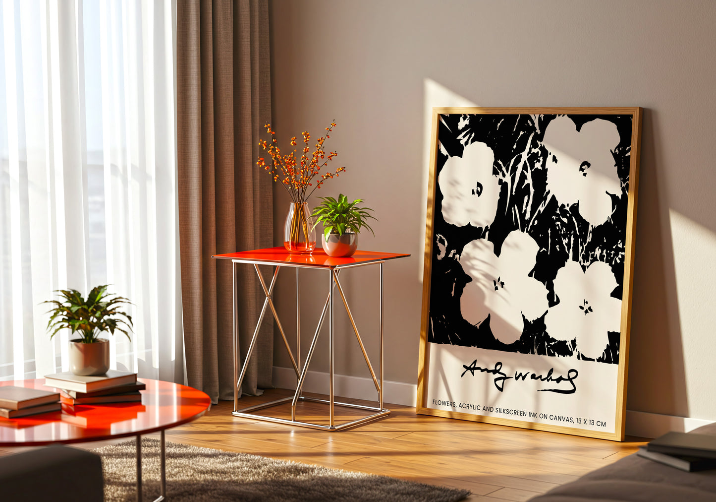 Flowers – Stile Andy Warhol