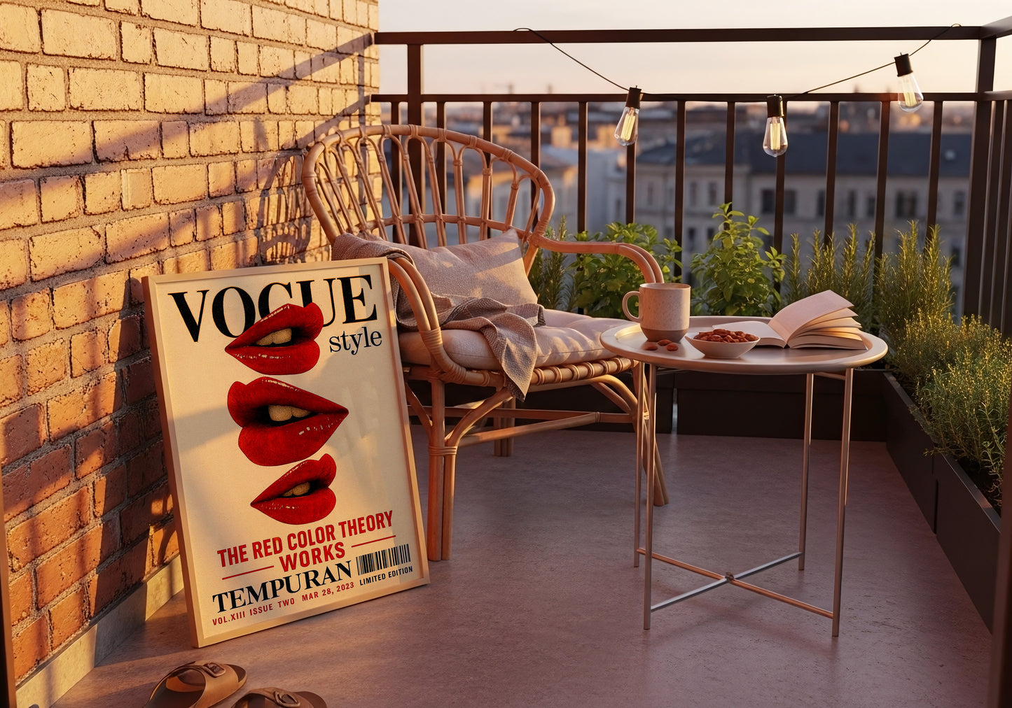 Vogue Style – “The Red Color Theory Works”