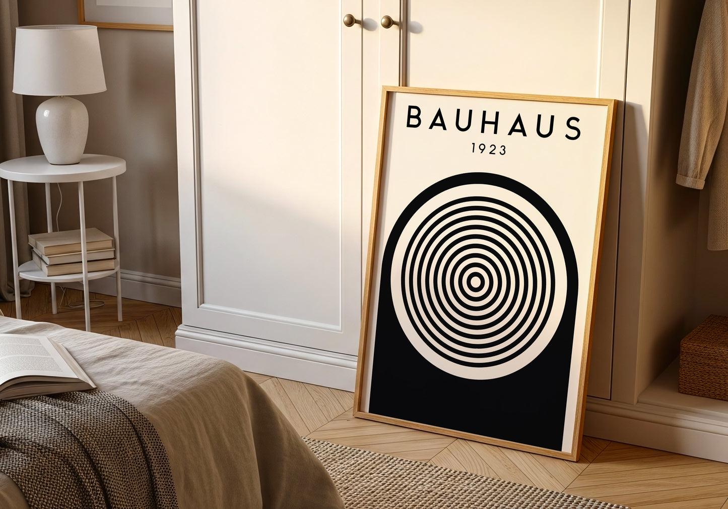 Bauhaus 1923 – Astratto in Bianco e Nero