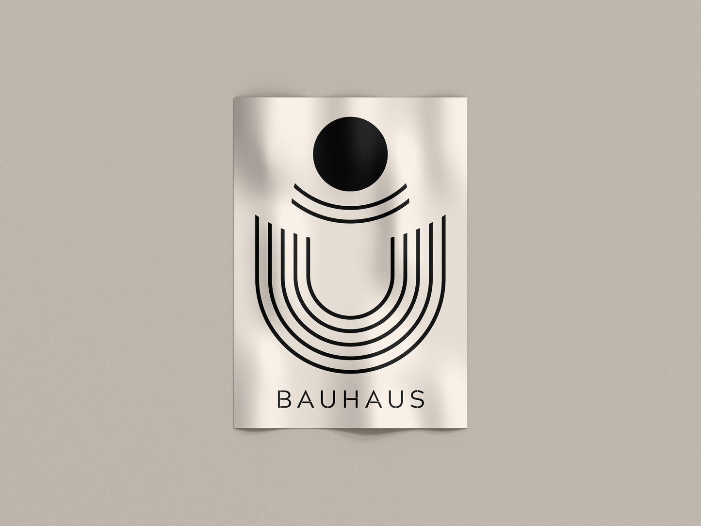 Bauhaus – Poster Astratto Geometrico