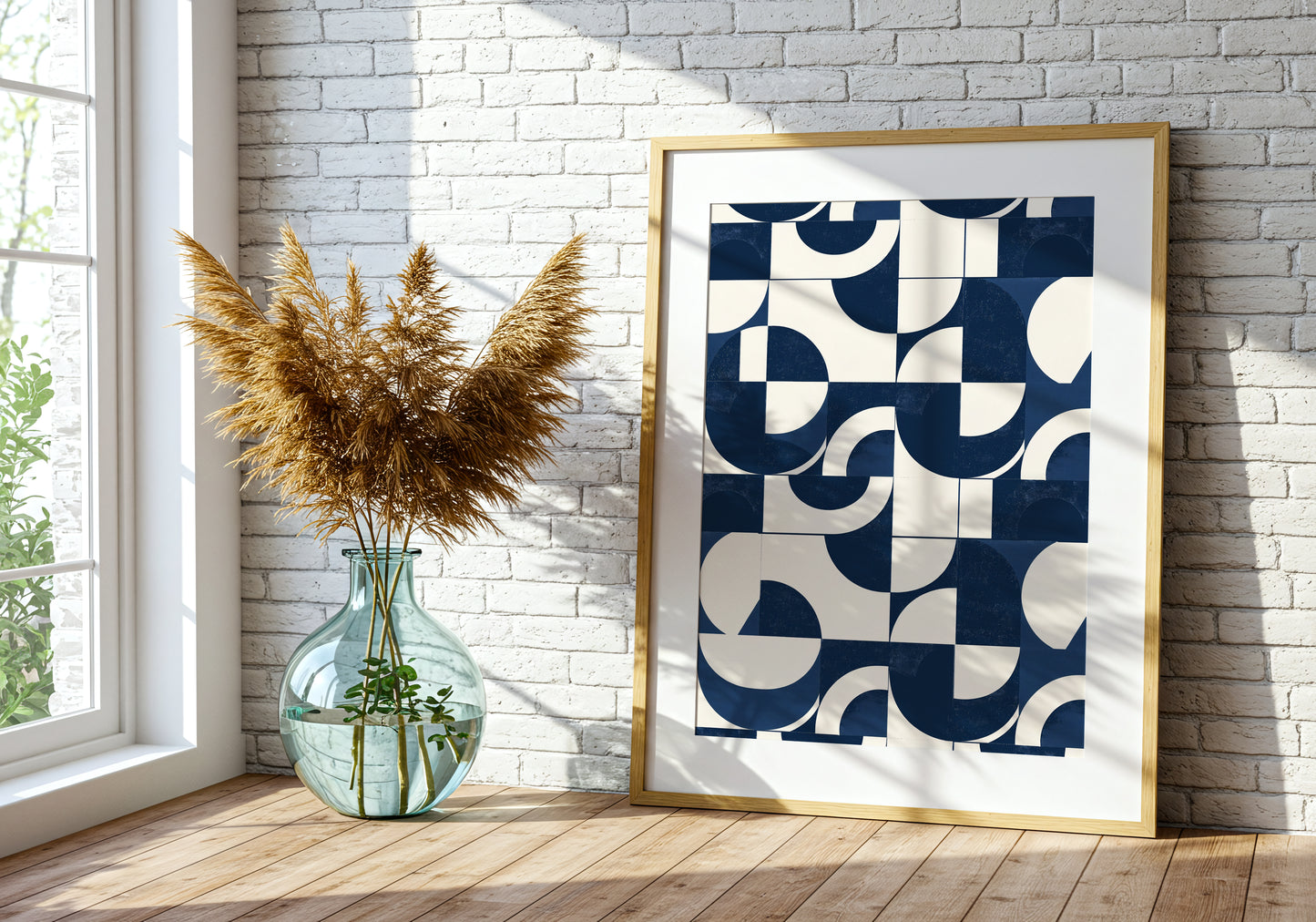 Onde Geometriche – Blu Notte