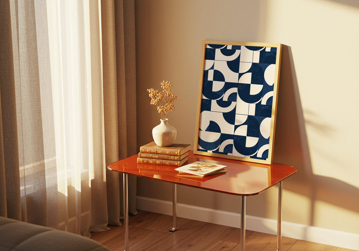 Onde Geometriche – Blu Notte