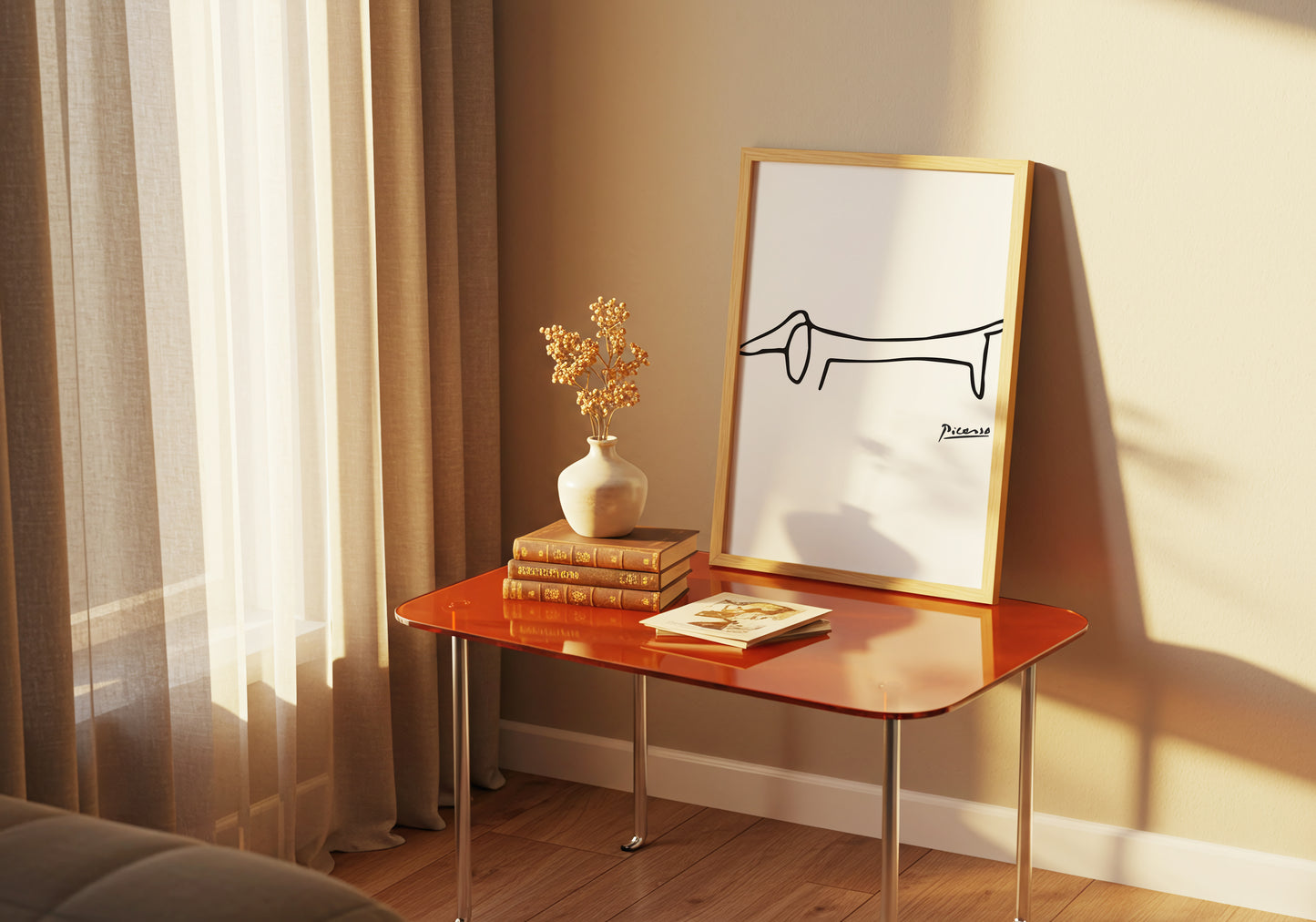 Pablo Picasso – Il Bassotto Minimalista