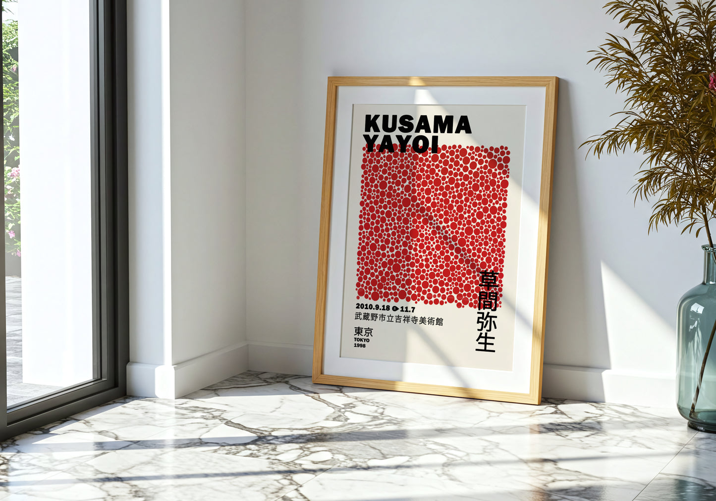 Red Dots – Yayoi Kusama