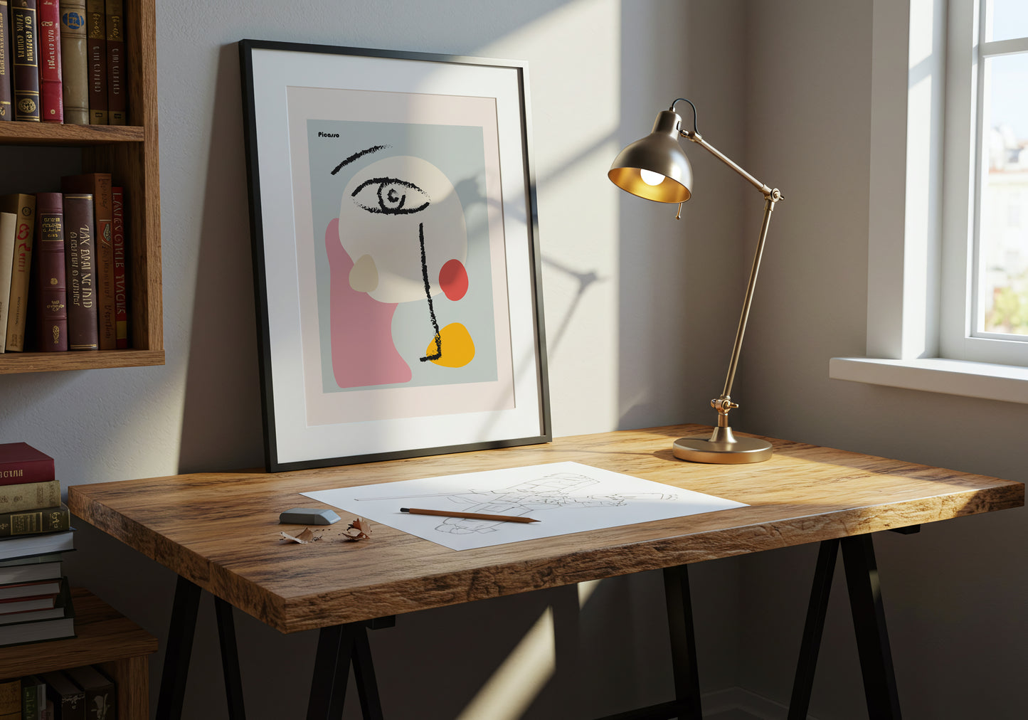 Volto Astratto Pastello –  Picasso