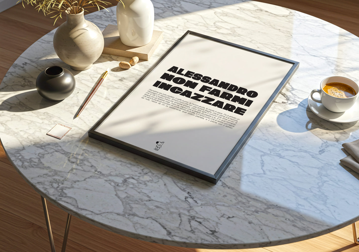 Alessandro non farmi incazzare – Ironico Minimal