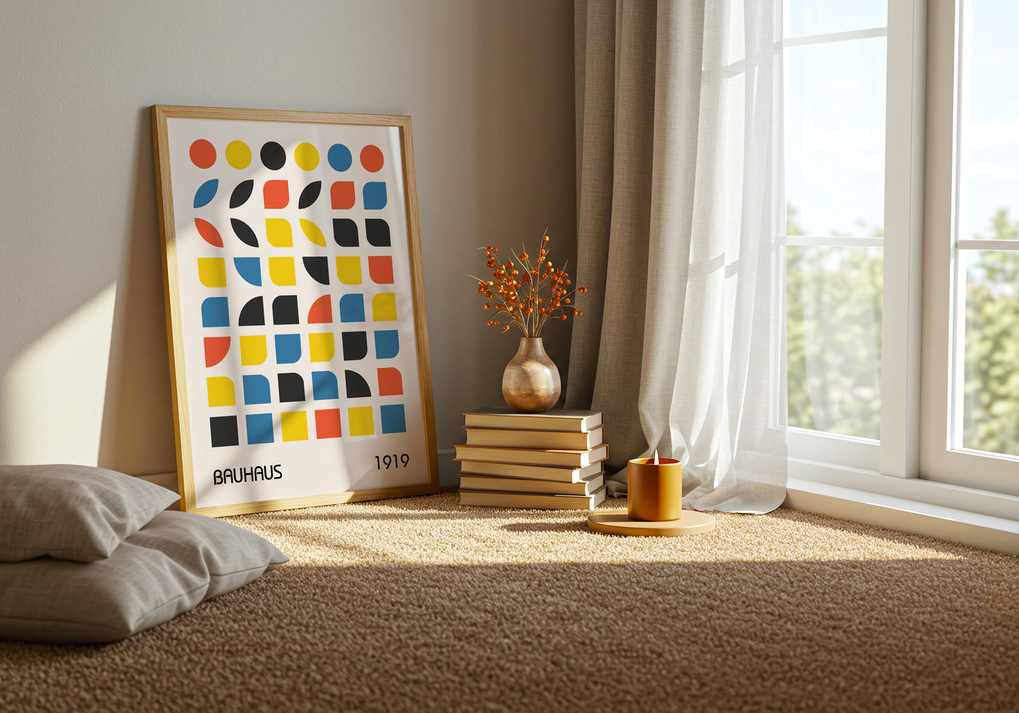 Bauhaus 1919 – Geometrico Colorato