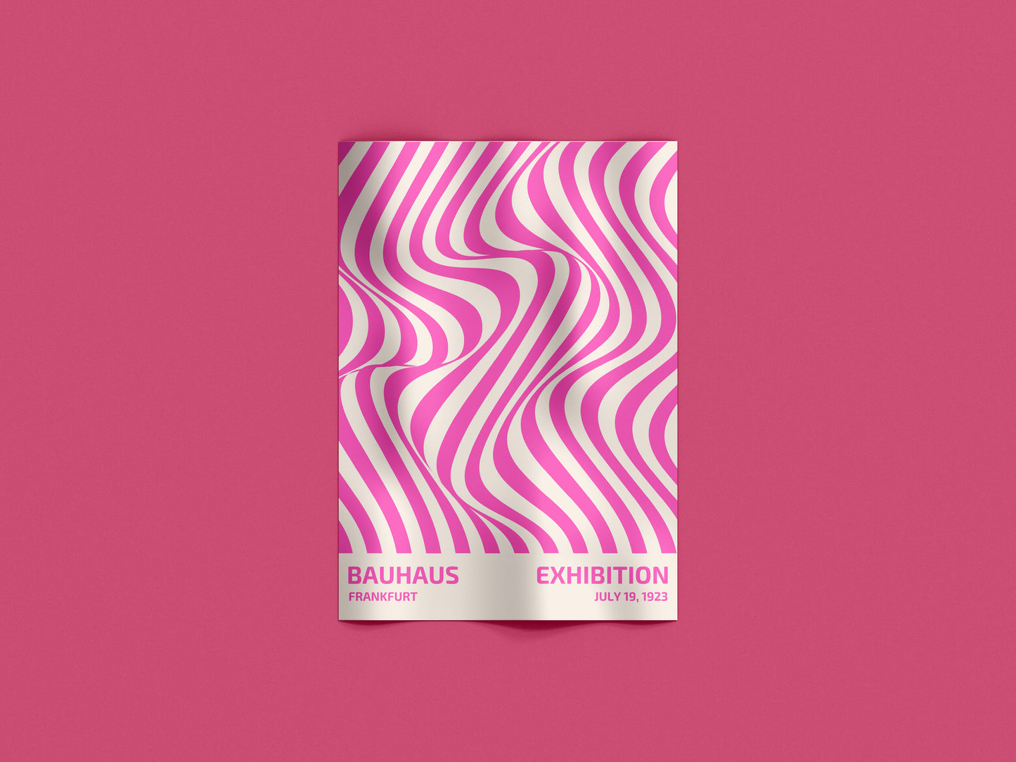 Bauhaus Exhibition 1923 – Poster Optical Moderno