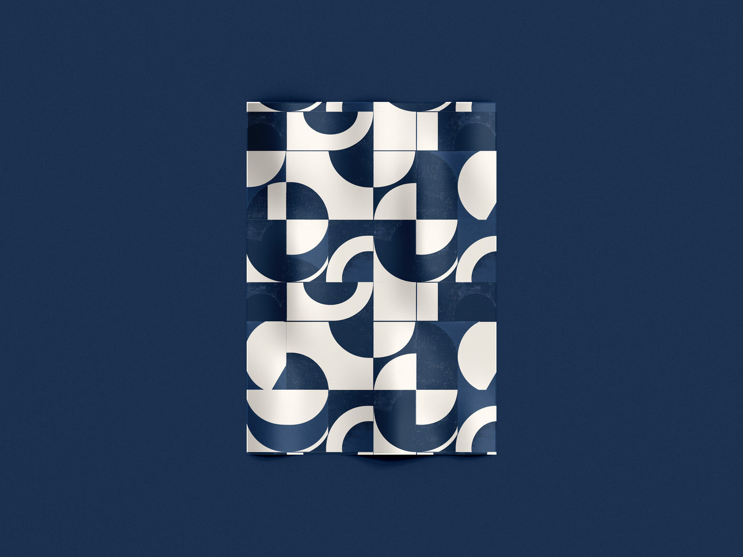 Onde Geometriche – Blu Notte