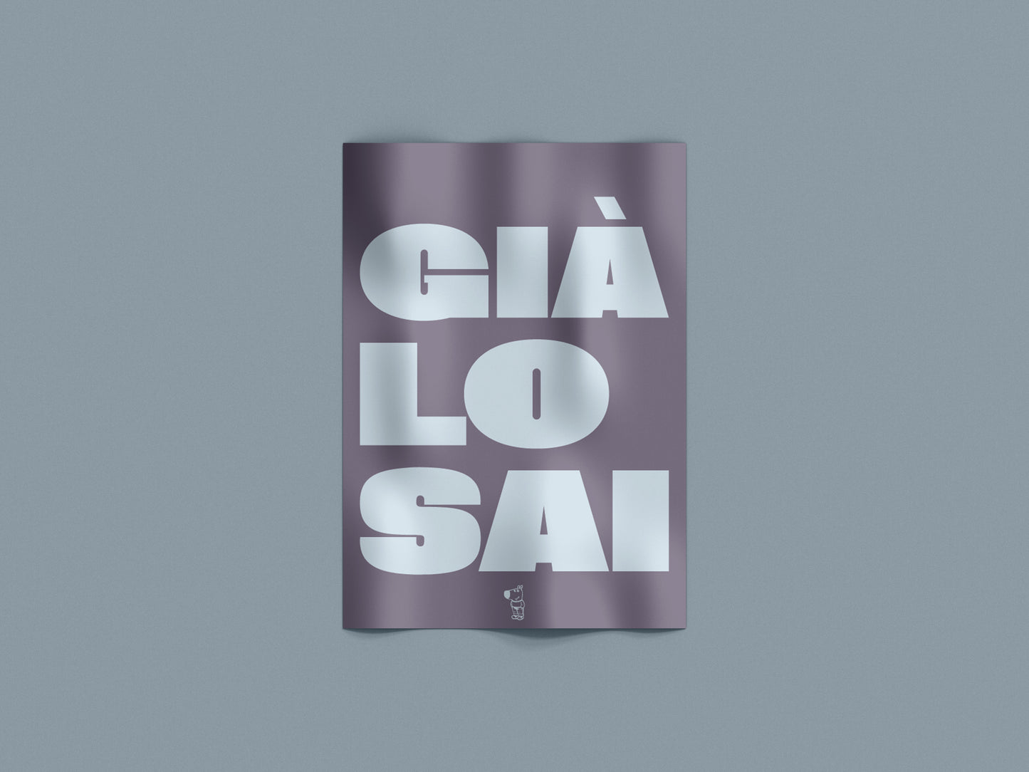 Già lo sai – Tipografico