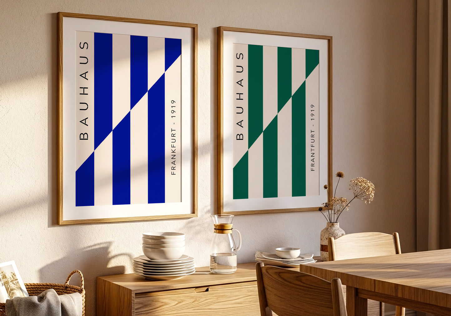 Bauhaus Frankfurt 1919 – Astratto Blu