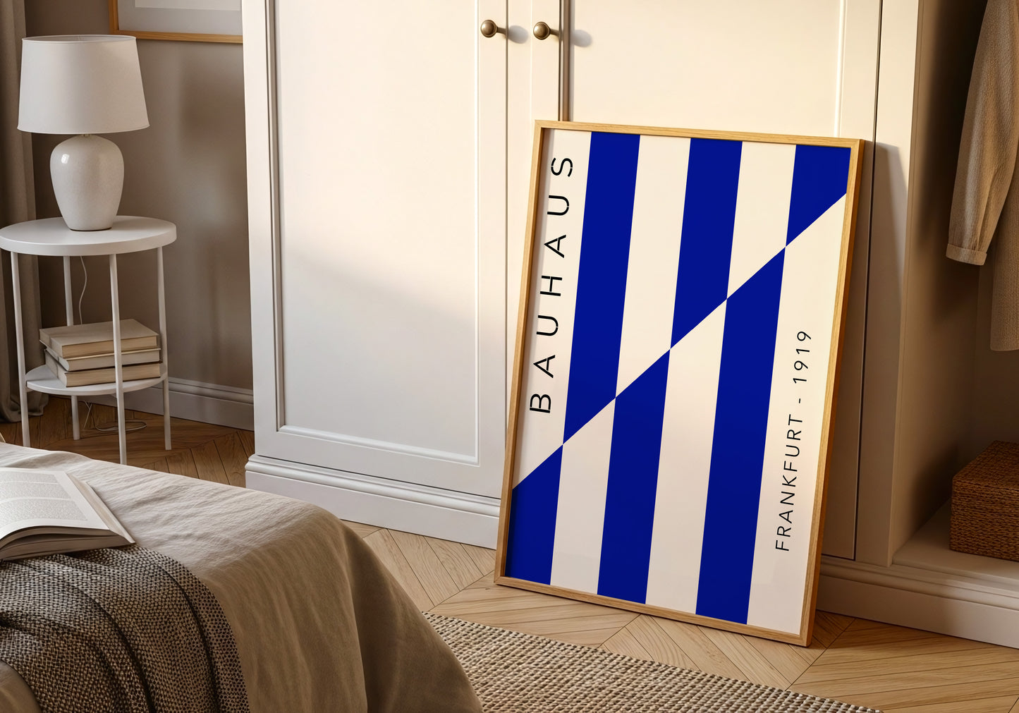 Bauhaus Frankfurt 1919 – Astratto Blu