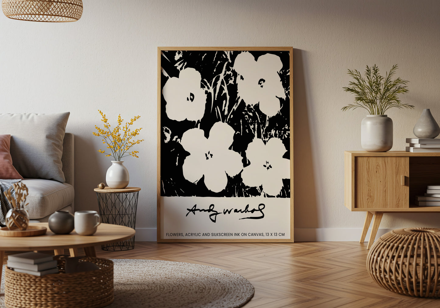 Flowers – Stile Andy Warhol