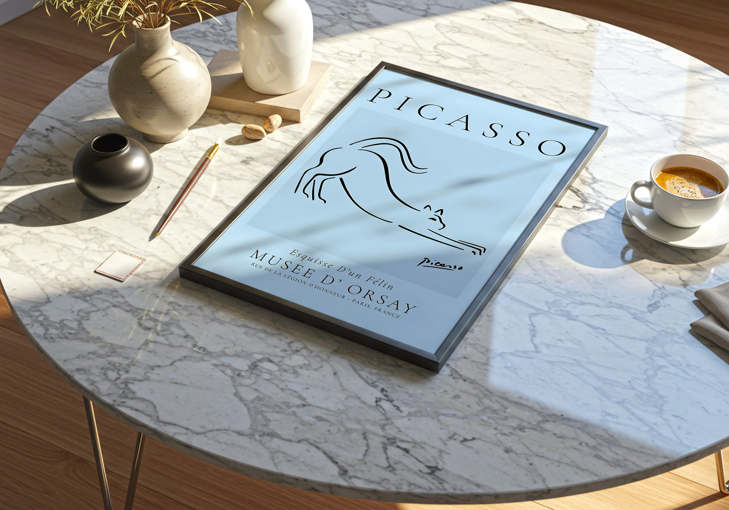 Esquisse d’un Félin Poster - Picasso