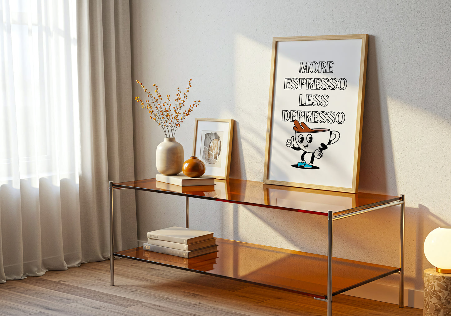 More Espresso Less Depresso – Divertente Caffè