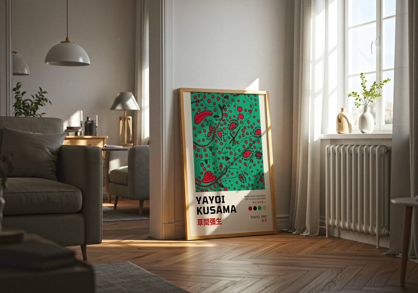 Green & Red - Yayoi Kusama