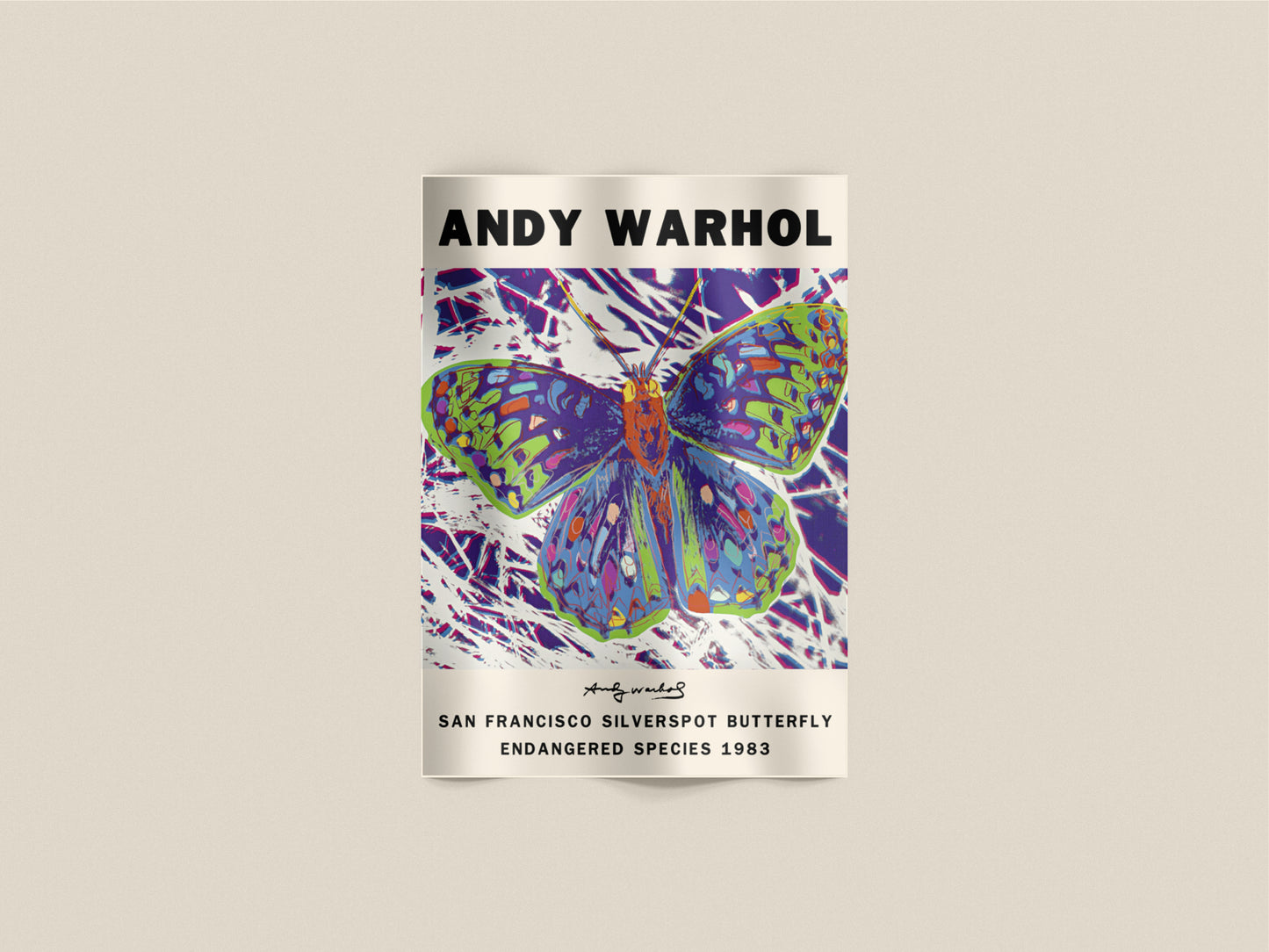 Farfalla – Andy Warhol