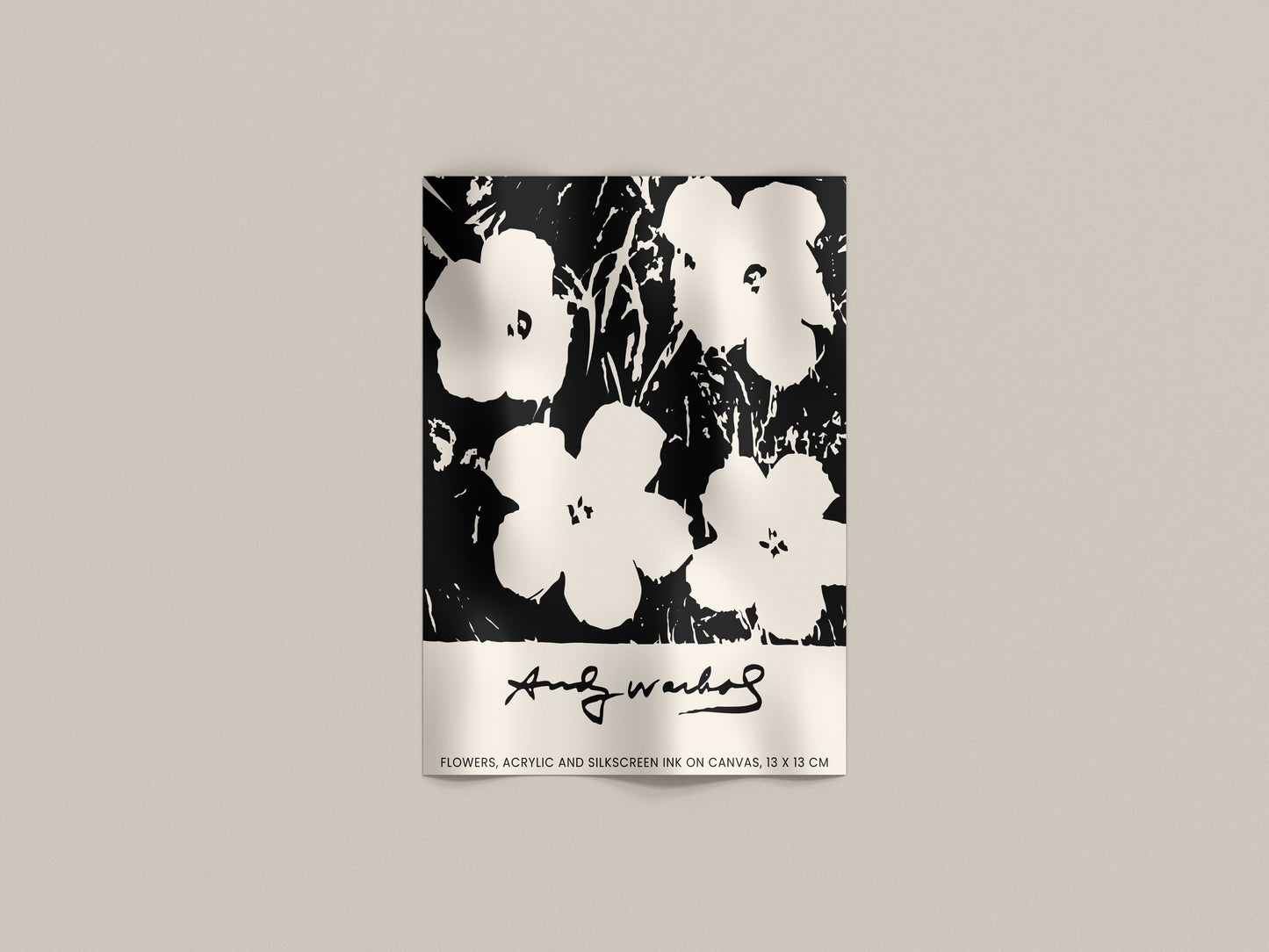 Flowers – Stile Andy Warhol