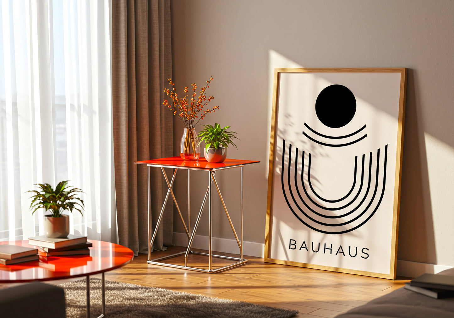 Bauhaus – Poster Astratto Geometrico
